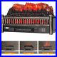 1400W 23 Electric Fireplace Insert Log Heater with Realistic Ember Bed & Remote