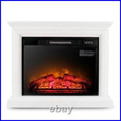 1400W Infrared Quartz Deluxe Insert Fireplace Heater Adjustable Flame