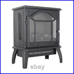 18 Infrared Electric Stove Fireplace Freestanding WithRemote Control 1500W Heater