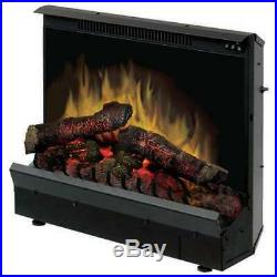 23 1375 W Electric Heater Fireplace Insert Log Flame Remote Control Warm Heat