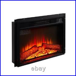 23 1400W 120V Electric Fireplace Insert with Remote Control