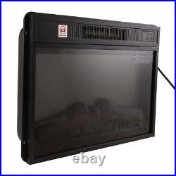 23 Electric Fireplace Insert Electric Stove Heater, Adjustable Flame Brightness