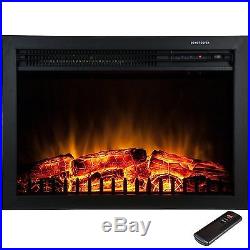 23 Free Standing Insert 3D Flame Wood Electric Fireplace Firebox Y-EF461
