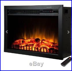 23 Free Standing Insert Heater 3D Flame Wood Log Electric Fireplace Y-EF461