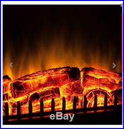 23 Free Standing Insert Heater 3D Flame Wood Log Electric Fireplace Y-EF461