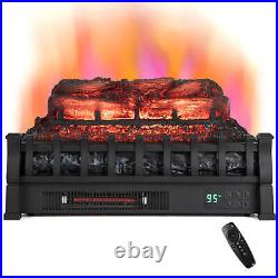 23 Inch Electric Fireplace Heater Fireplace Logs Inserts Infrared Quartz Heater