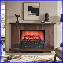 23 Inch Electric Fireplace Heater Fireplace Logs Inserts Infrared Quartz Heater