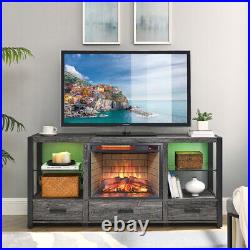 23 Insert Electric Fireplace ultra thin Heater Woodlog Version with Brick