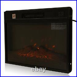 23 Realistic Flames Electric Fireplace Electric Fireplace Insert Heater Blcak