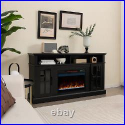 23-inch Infrared Quartz Electric Fireplace Insert with Remote Control