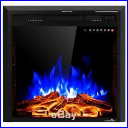 26 Electric Fireplace Insert Multi Color Heater With Remote Control