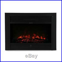 28.5 in. W 5,200 BTU Embedded Electric Fireplace Insert Heater withRemote Control