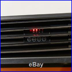 28 Electric Fireplace Insert Burner Flame Heating With Remote Control