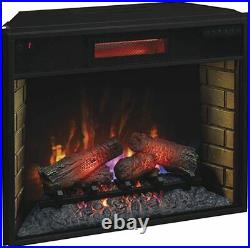 28 Infrared Quartz Fireplace Insert with Safer Plug REPACK
