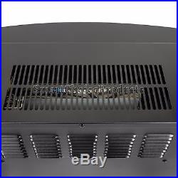 28 in. Freestanding Electric Fireplace Insert Heater with Remote Control