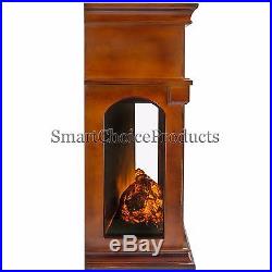 29 in. Freestanding Electric Fireplace Insert Heater with Remote Control