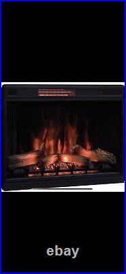 33 3D Infrared Quartz Electric Fireplace Insert With Safer Plug &safer Sensor