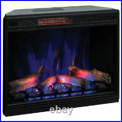 33 inch ClassicFlame Electric Fireplace 33II042FGL Insert Flames and Heat 33'