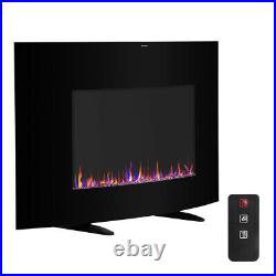 35 Camber Electric Fireplace Insert Heater Wall Mounted with Remote Control 1400W