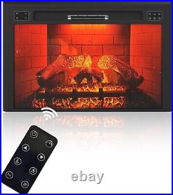 35 Electric Fireplace Insert Recessed Electric Fireplace Heater with Touch Screen