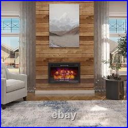 35 Electric Fireplace Insert Recessed Electric Fireplace Heater with Touch Screen
