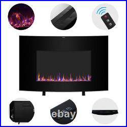 35 Electric Fireplace Recessed insert Wall Mounted Standing Electric Heater