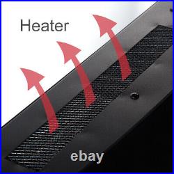 35 Electric Fireplace Recessed insert Wall Mounted Standing Electric Heater
