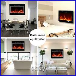 35 Electric Fireplace Recessed insert or Wall Mounted Standing Electric Heater