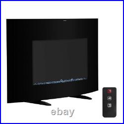35 Embedded Electric Fireplace Insert Remote Heater Adjustable 3 Flame 1400W