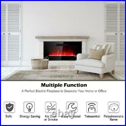36 Durable electric infrared Portable Fireplace Embedded Insert With Remote