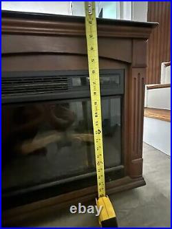 36 Electric Fireplace Insert, Freestanding & Recessed Electric Stove Heater