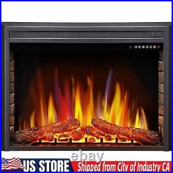 36 Electric Fireplace Insert, Recessed Electric Heater, Touch Screen, CA 91745