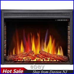 36 Electric Fireplace Insert, Recessed Electric Heater, Touch Screen, NJ08810