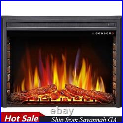 36 Electric Fireplace Insert, Touch Screen, Recessed Electric Heater, GA31405