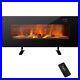 36 Electric Fireplace Wall Mounted & Freestanding Heater Remote Control 1500W