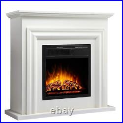 36'' Electric Fireplace with Mantel Package Freestanding Heater from CA 91745