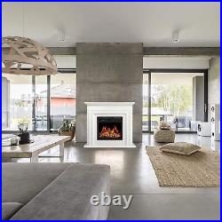 36'' Electric Fireplace with Mantel Package Freestanding Heater from CA 91745