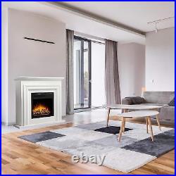 36'' Electric Fireplace with Mantel Package Freestanding Heater from CA 91745