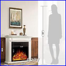 36'' Electric Fireplace with Mantel Package Freestanding Heater from CA 91745