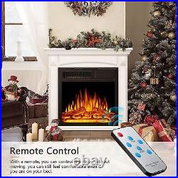 36'' Electric Fireplace with Mantel Package Freestanding Heater from CA 91745