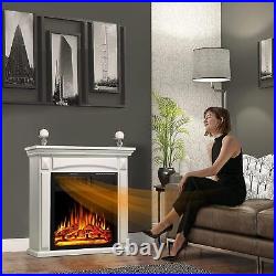 36'' Electric Fireplace with Mantel Package Freestanding Heater from CA 91745