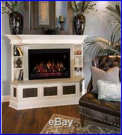 36 In. Traditional Built-in Electric Fireplace Insert 800 Sq Ft Living Room