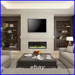 36 Inch Recessed Electric Fireplace1500W Fireplace Heater and Linear Fireplace