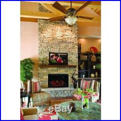 36 in. Traditional Built-in Electric Fireplace Insert