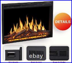 37 Inch 750With1500W Electric Fireplace Insert, from NJ 08816