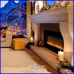 38 Large Embedded Electric Fireplace Insert Freestanding Heater withRemote