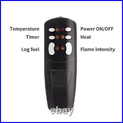 50'' 1500W Electric Fireplace Insert Wall Mounted Heater Remote Control 3 Flame