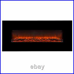 50 Electric Wall Mounted Fireplace Heater With Adjustable Heating New Quality +++
