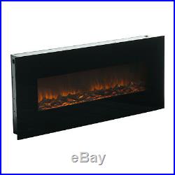 50 Wall Mounted Insert Electric Fireplace Heater 3D Flame Log