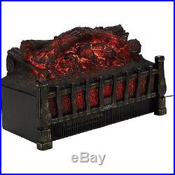 5100 BTU Electric Log Insert with Real Flame Effect